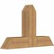 Ekena Millwork Portland Timber Gable Bracket, Western Red Cedar, 36"W x 23"H x 5 1/2"D x 5 1/2"F, 15/12 Pitch GBW036X23X0606POR00SWR - alternate 5